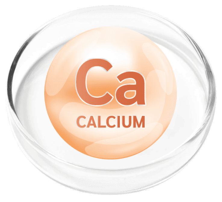 Calcium for tooth enamel strength
